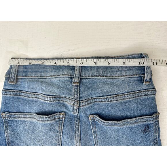 DL1961 Mara Ankle High Rise Instasculpt Slim Straight Jean | Size 23 | Crosswall - Picture 11 of 16